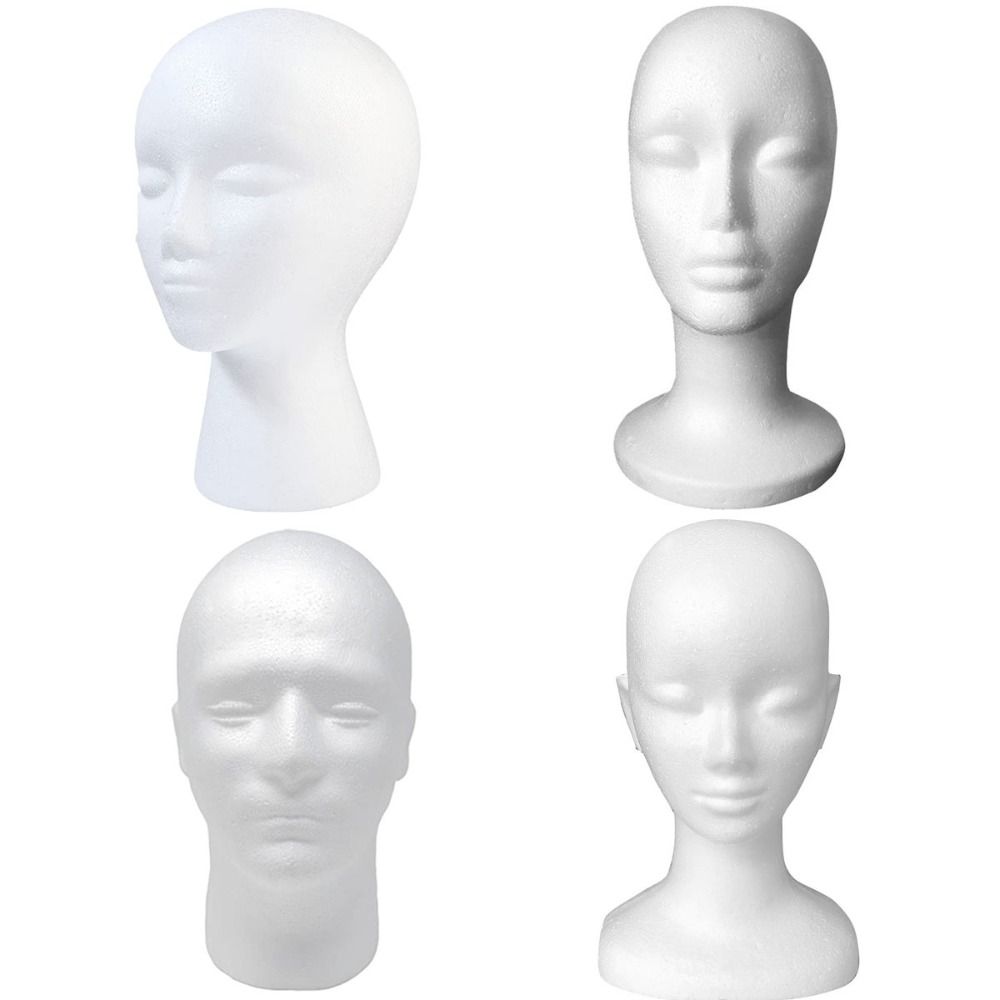 Cosplay Prop Foam - حامل عرض النظارات على شكل رأس
