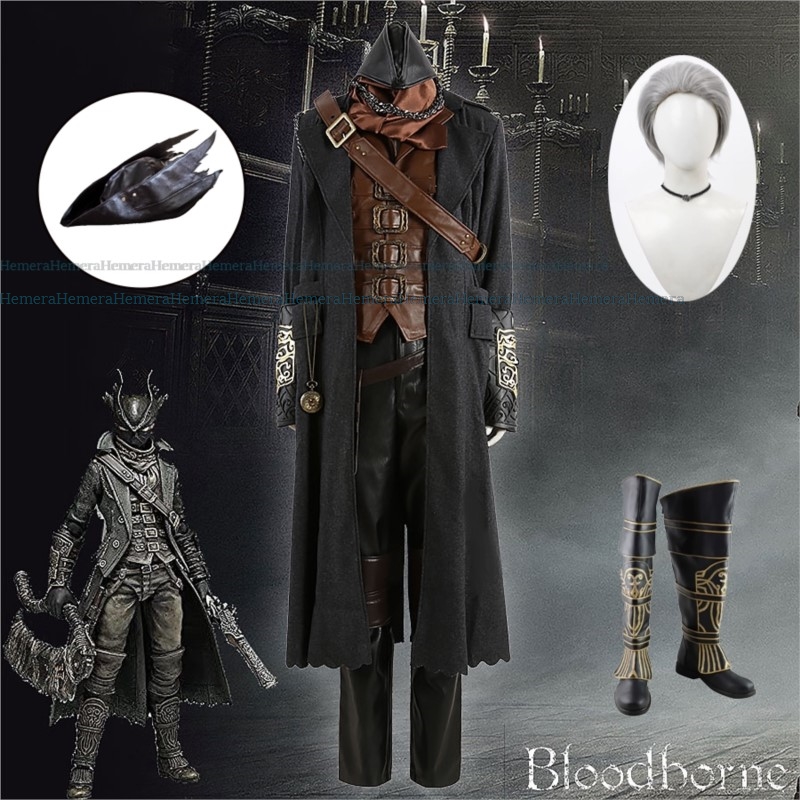 Bloodborne Cosplay Prop - كوس أنيمي ألعاب الأدوار Gehrman Bloodborne