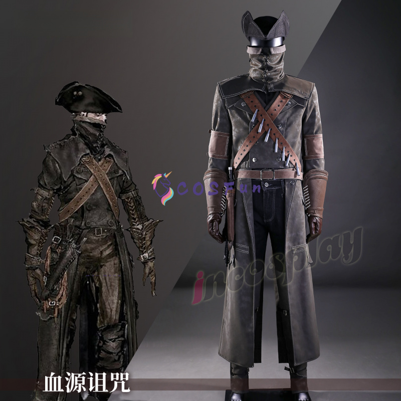 Bloodborne Cosplay Prop - لعبة Bloodborne Yharnam أزياء تنكرية للهالوين