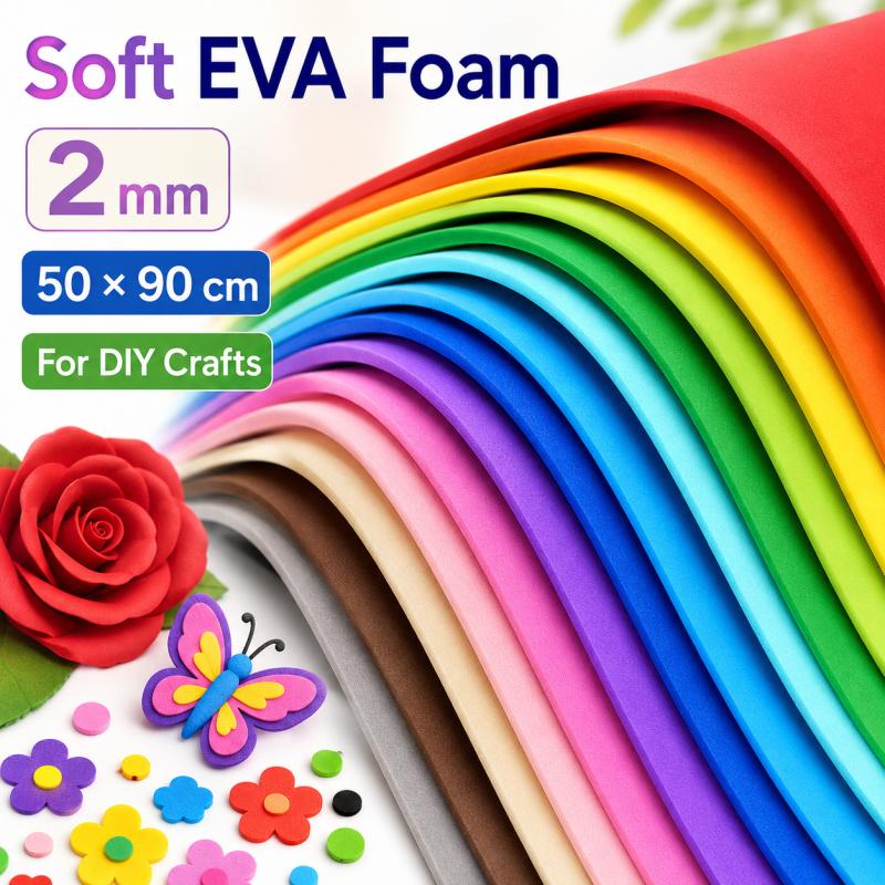 Cosplay Props Eva Foam - ألواح فوم EVA ملونة بسمك 2