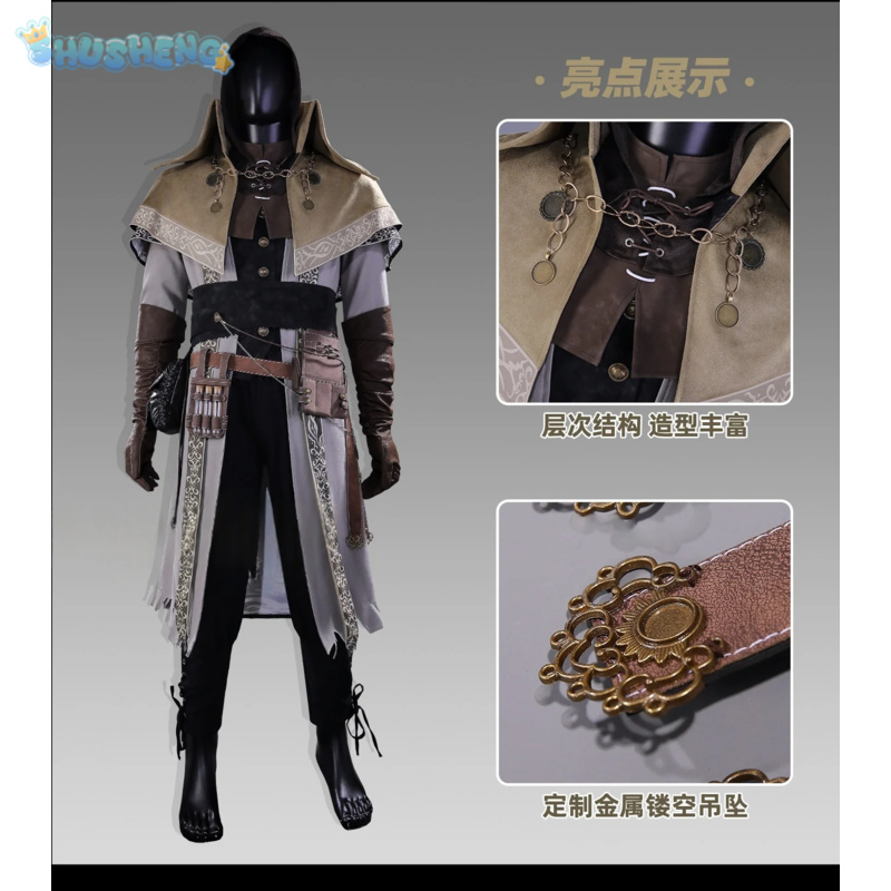 Bloodborne Cosplay Prop - لعبة القبر المنقب بالدم تأثيري حلي