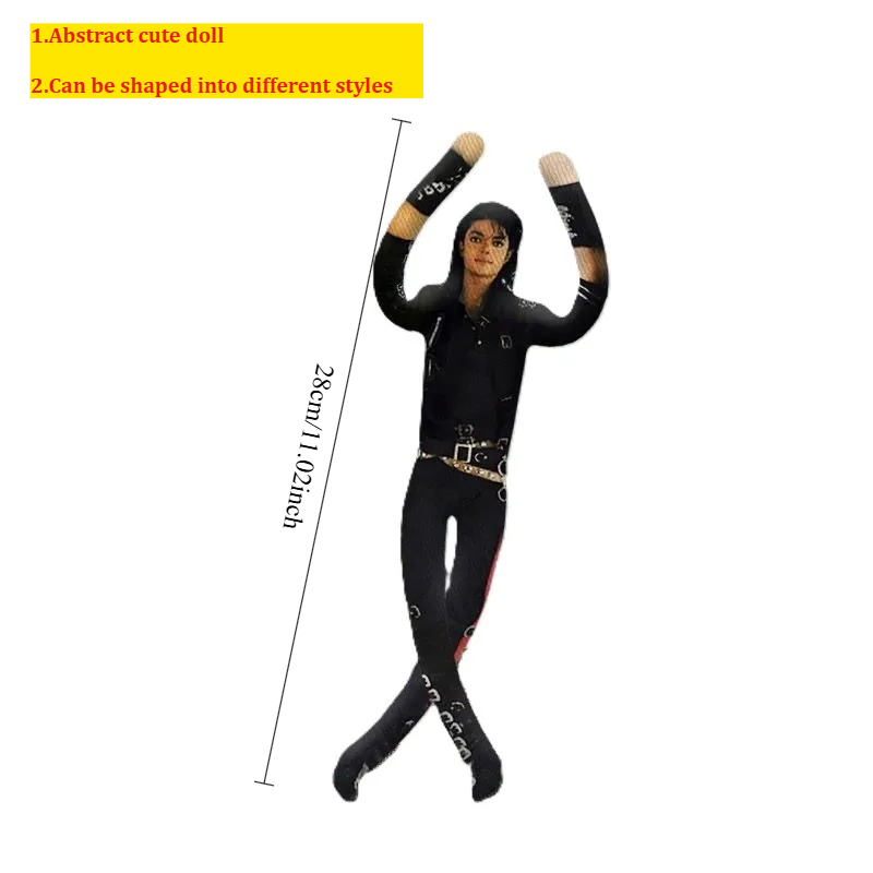 # دمية شخصية مايكل جاكسون من ف - مراجعة Evoker Cosplay Prop وسعره