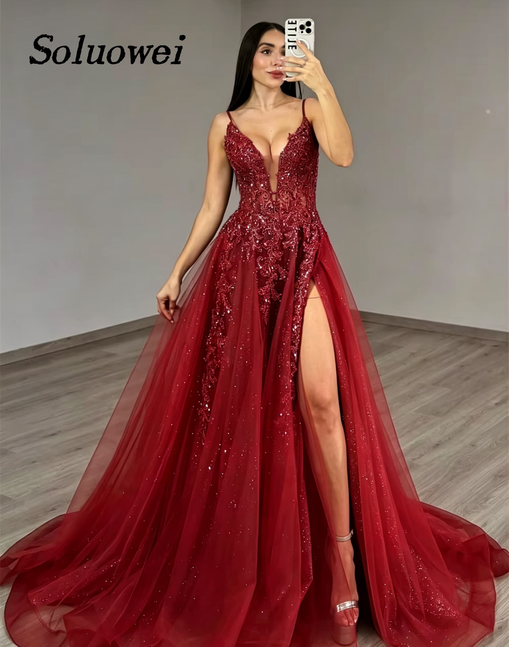 فستان سهرة رسمي مخصص بقصة A-Li - مراجعة Briar Cosplay Prop وسعره