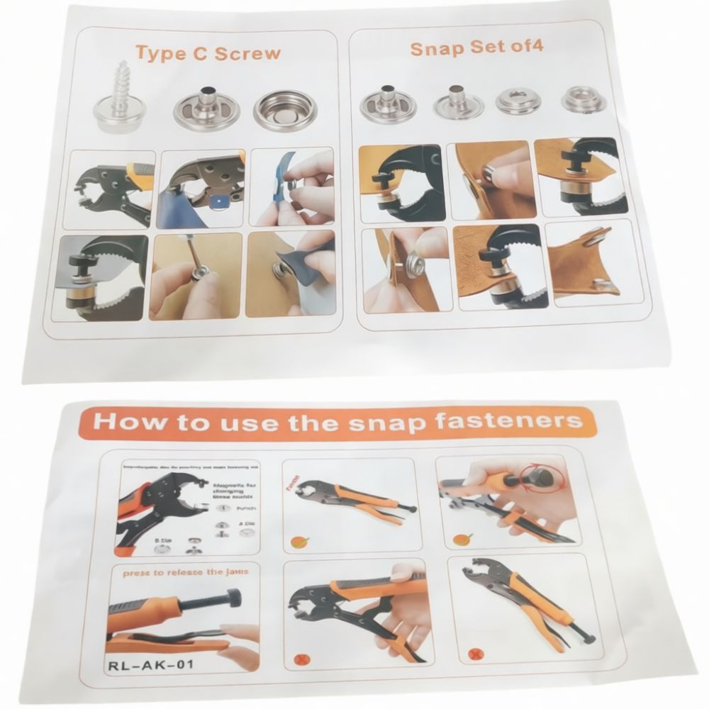 مجموعة أدوات تثبيت الأزرار الم - مراجعة Snap Fastener Set وسعره