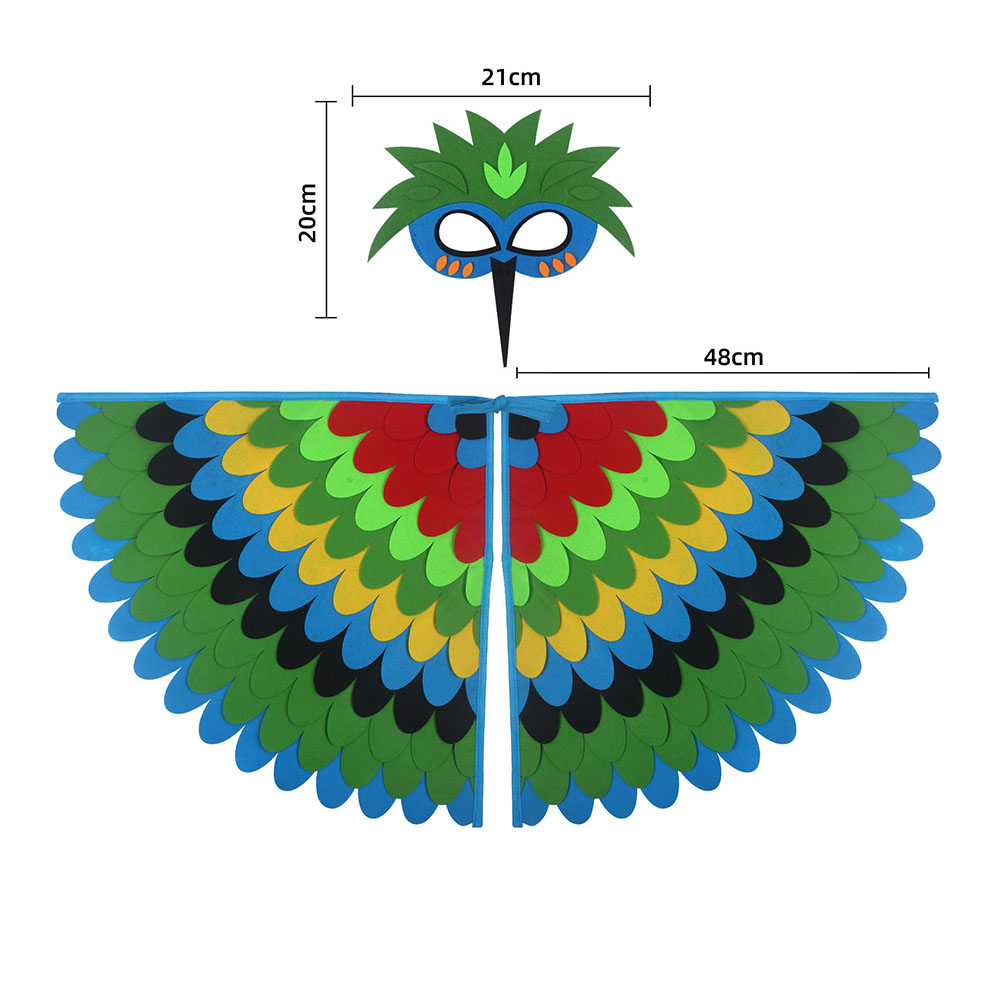 زي أجنحة بومة لطيف، عباءة من ا - مراجعة Cosplay Prop Pattern وسعره
